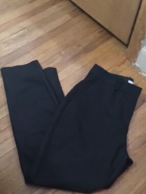 H&M Black Straight Leg Pants
